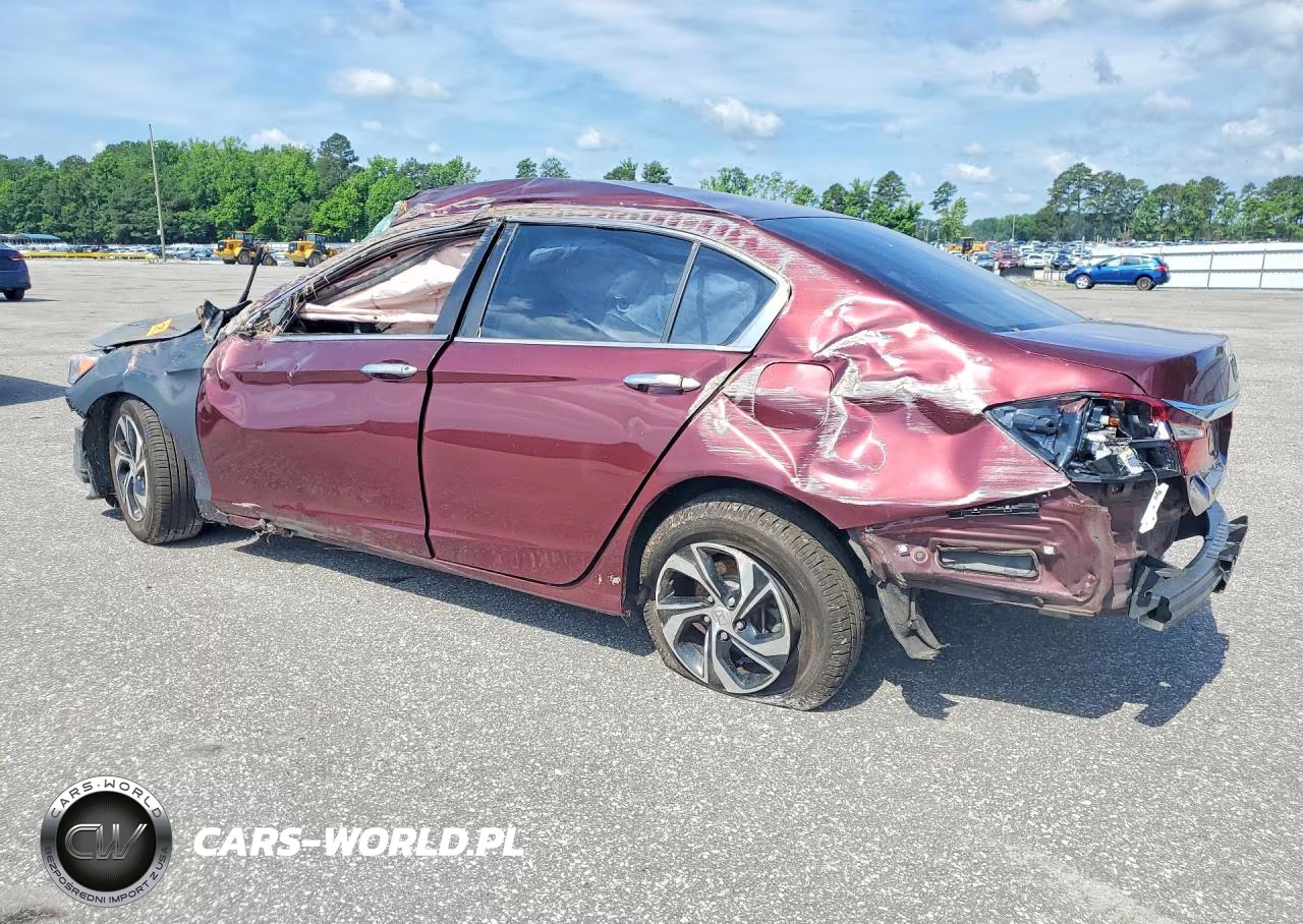 2016 Honda Accord Lx VIN:1HGCR2F39GA190919 - 2
