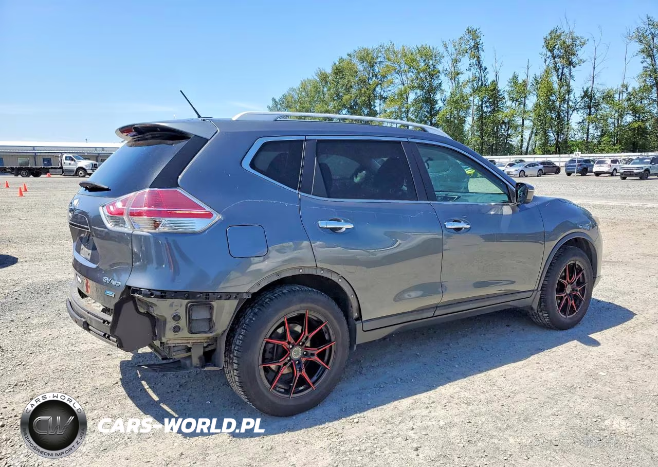 2014 Nissan Rogue Sv VIN:5N1AT2MK3EC796893 - 3