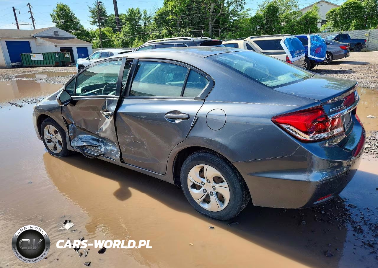 2013 Honda Civic Lx VIN:19XFB2F50DE223378 - 2