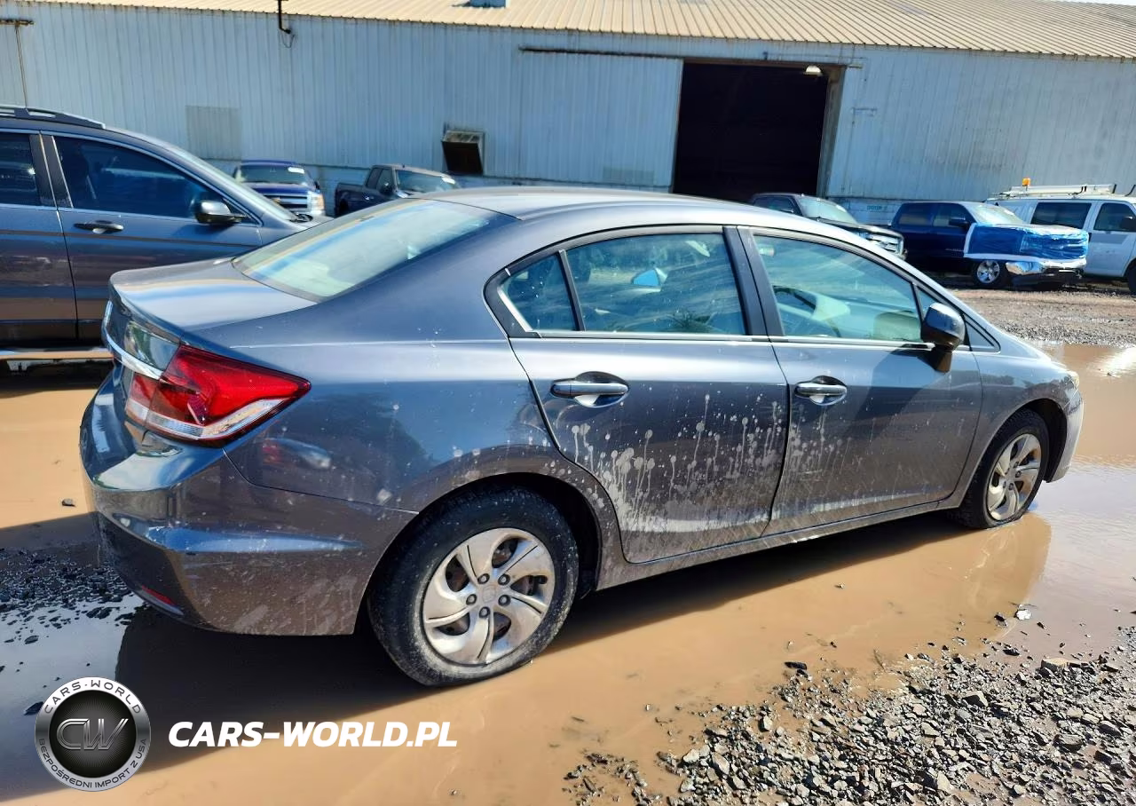 2013 Honda Civic Lx VIN:19XFB2F50DE223378 - 3
