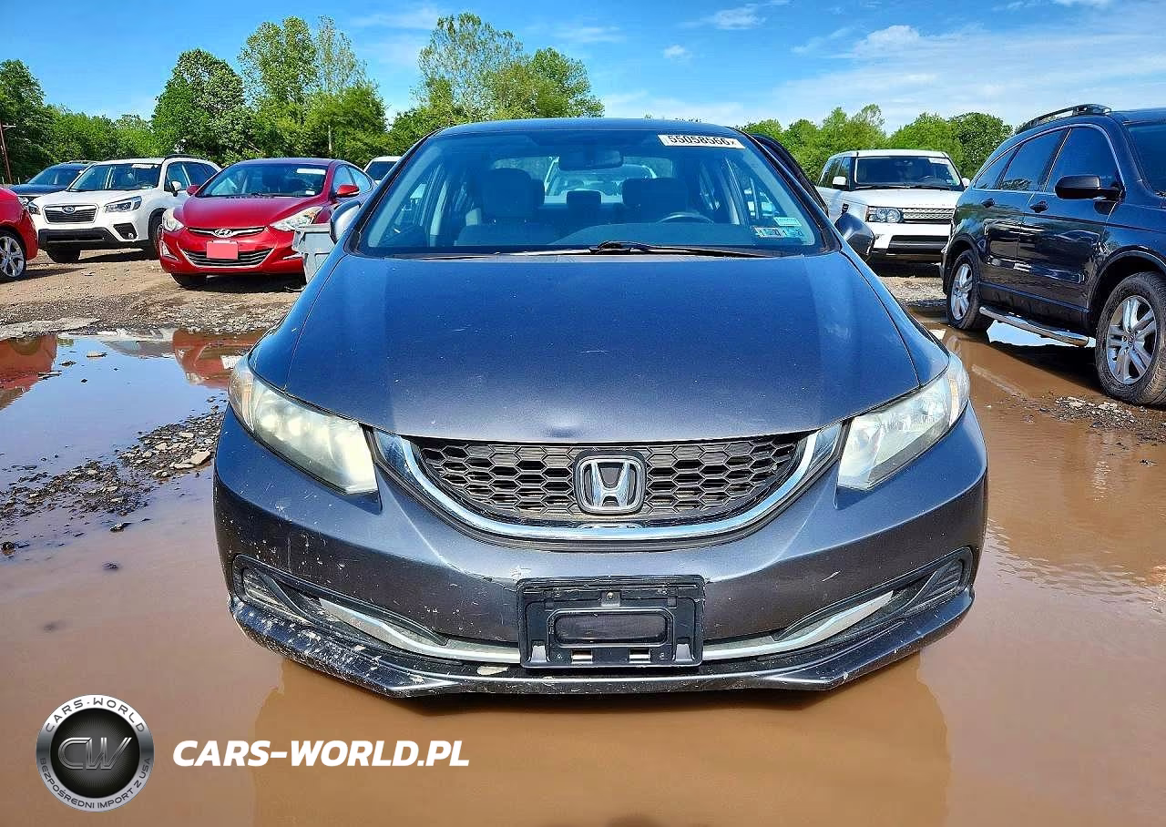 2013 Honda Civic Lx VIN:19XFB2F50DE223378 - 5
