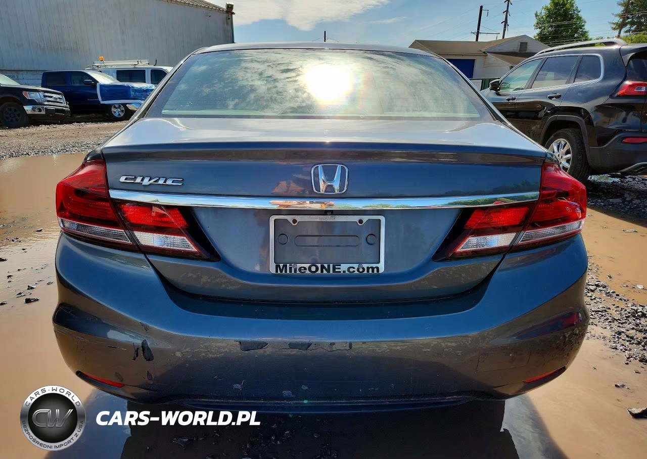 2013 Honda Civic Lx VIN:19XFB2F50DE223378 - 6