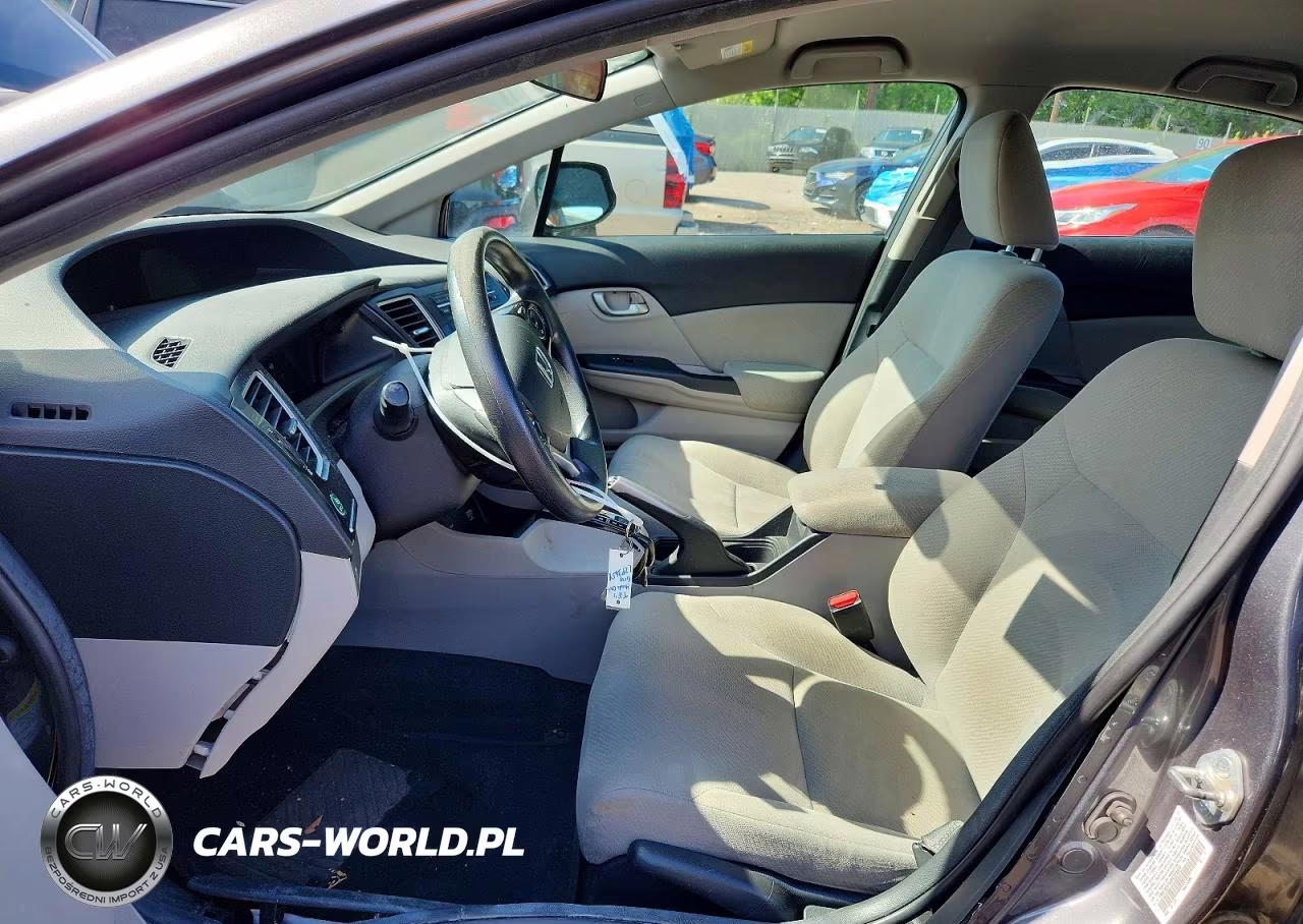 2013 Honda Civic Lx VIN:19XFB2F50DE223378 - 7