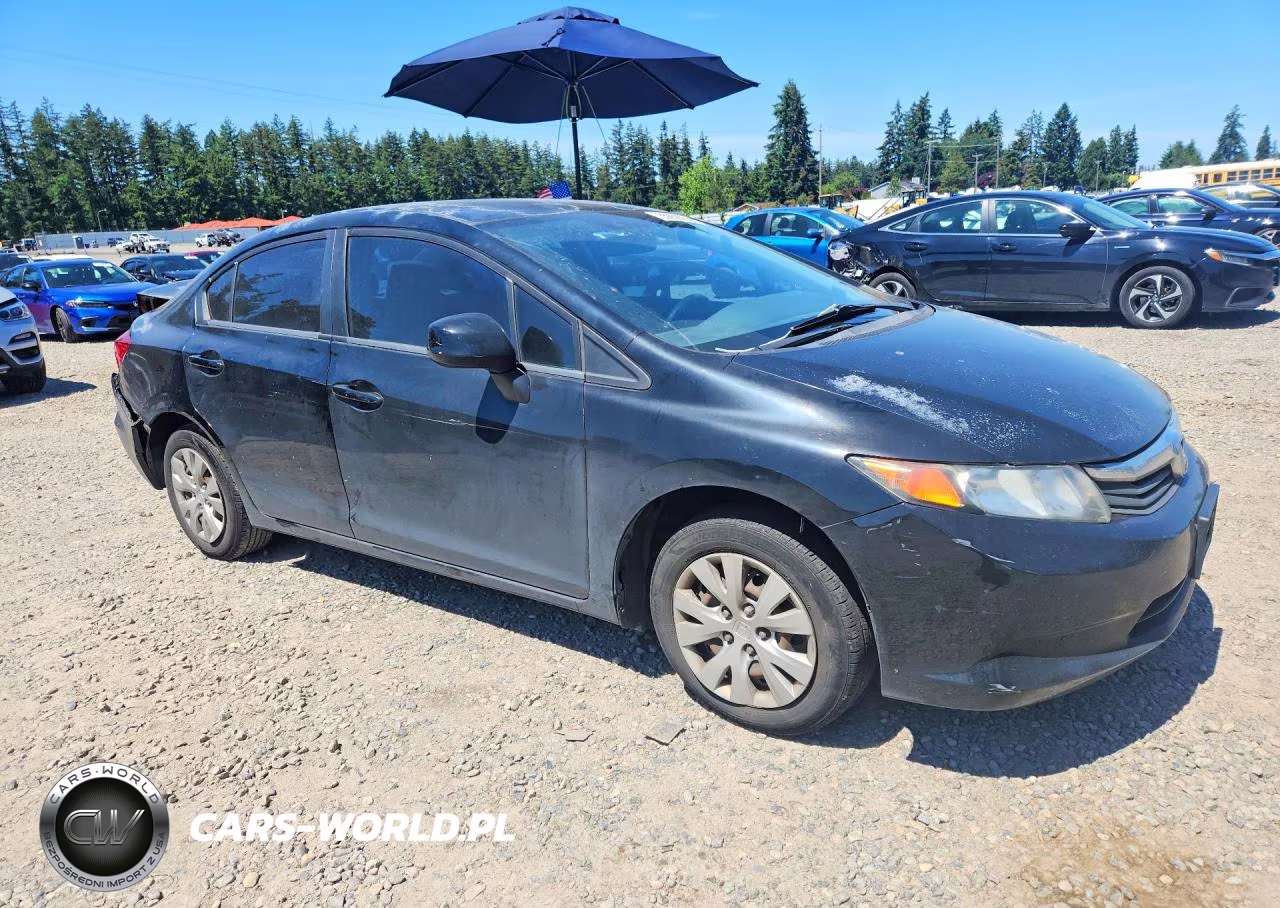 2012 Honda Civc VIN:2HGFB2F56CH595148 - 4