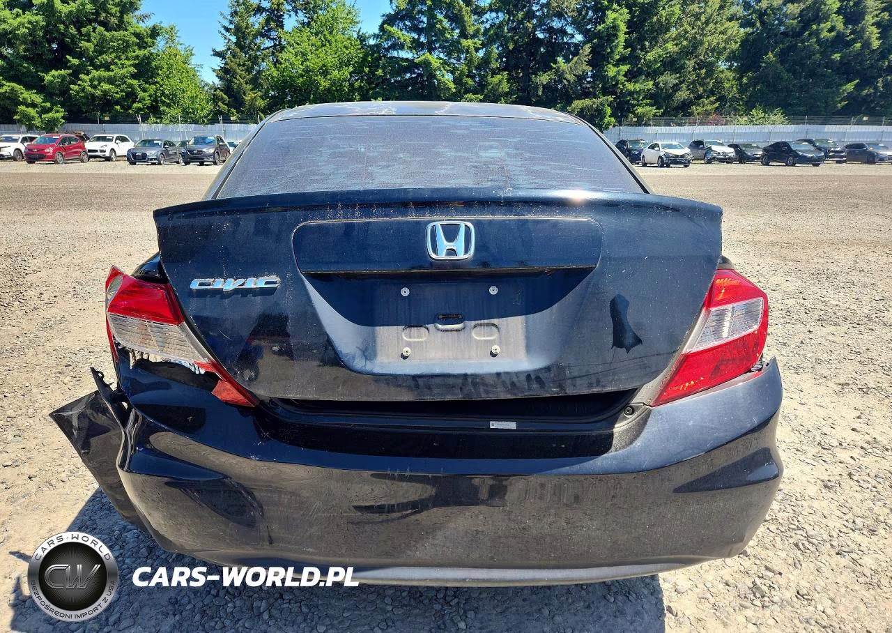 2012 Honda Civc VIN:2HGFB2F56CH595148 - 6