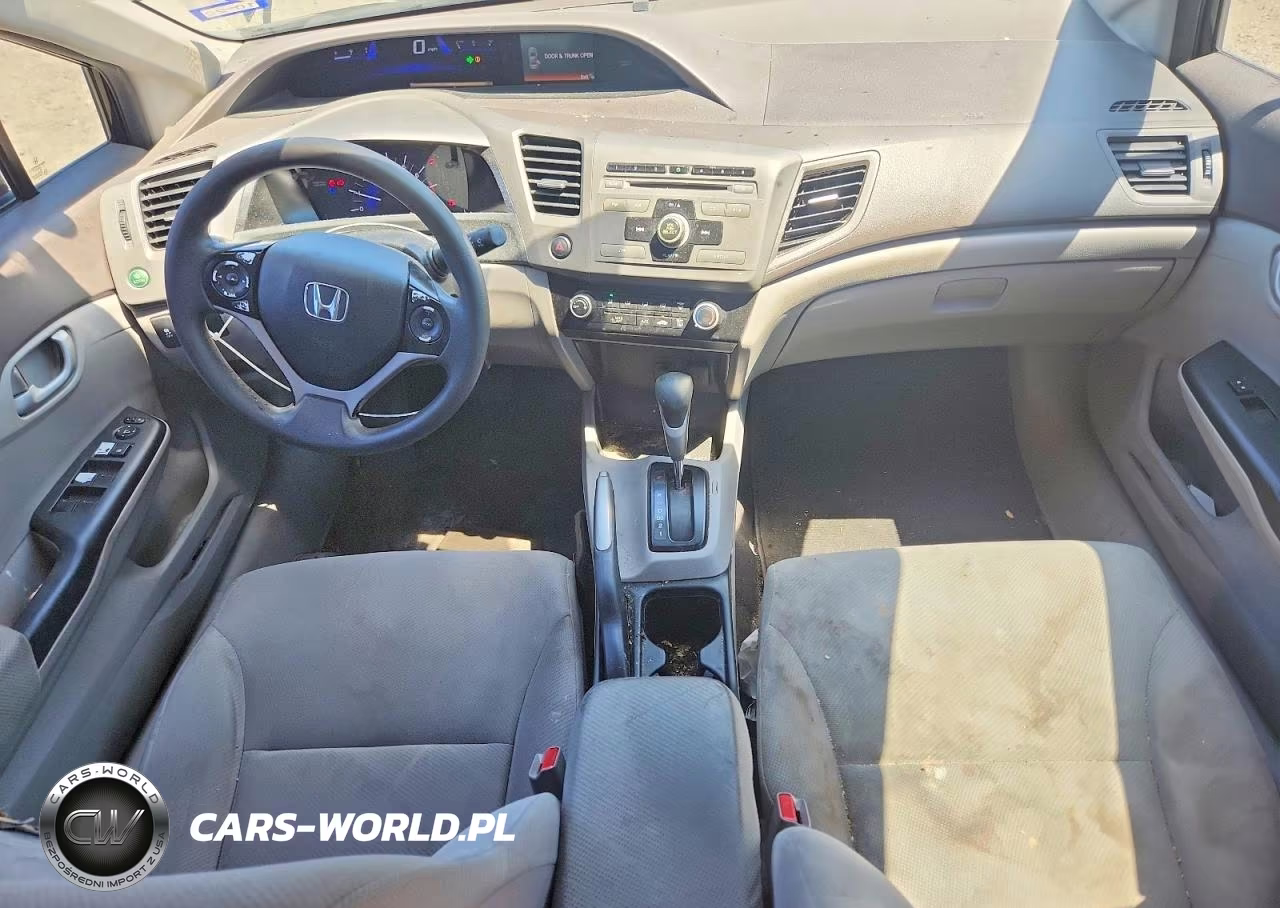2012 Honda Civc VIN:2HGFB2F56CH595148 - 8