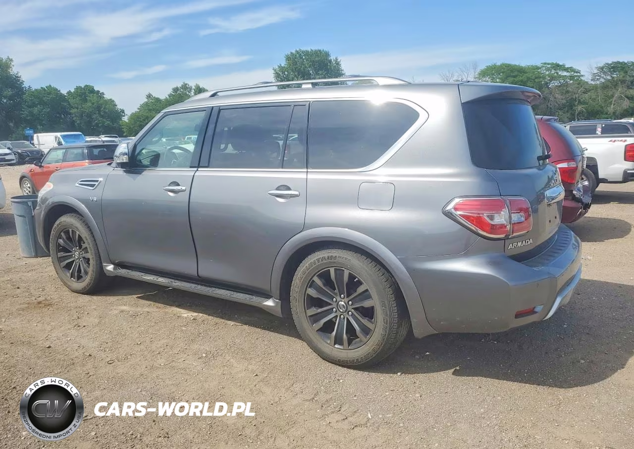 2017 Nissan Armada Platinum VIN:JN8AY2NEXH9705154 - 2