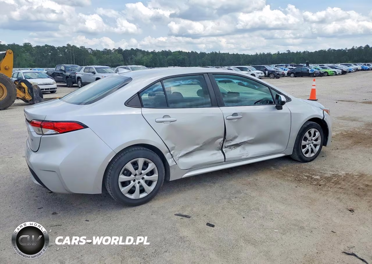 2022 Toyota Corolla Le VIN:5YFEPMAE2NP339665 - 3
