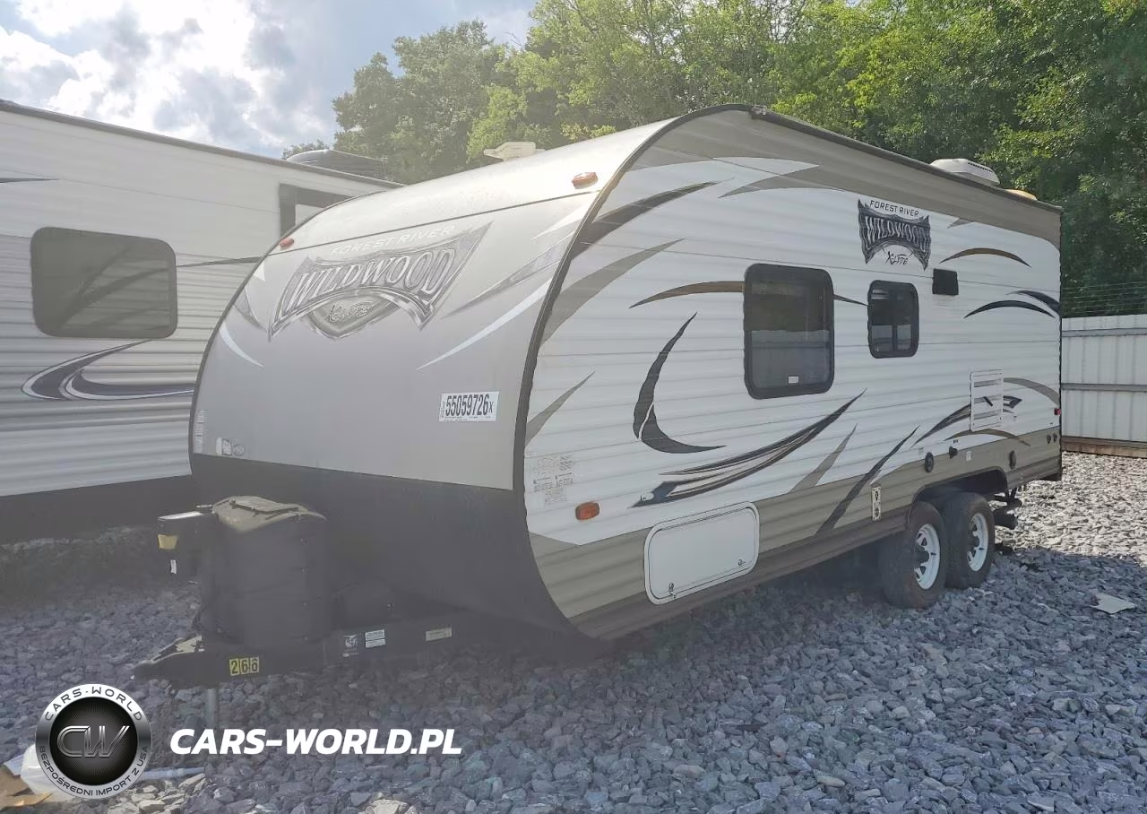 2017 Forest River Wildwood Camper VIN:4X4TWD72XH7356754 - 2