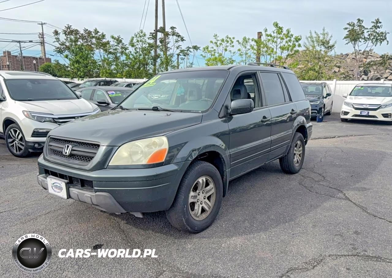 2004 Honda Pilot Exl VIN:2HKYF18684H514624 - 2