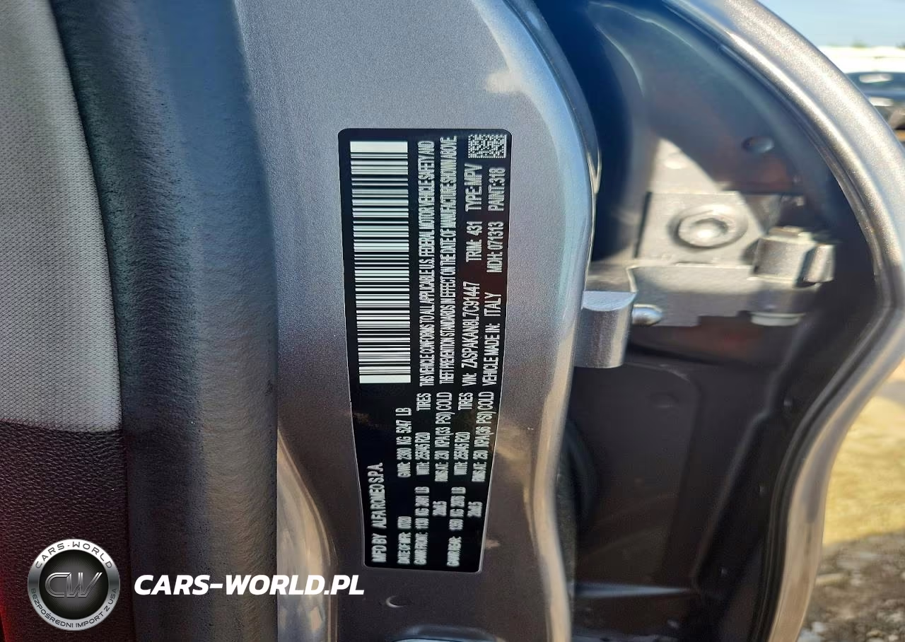 2020 Alfa Romeo Stelvio VIN:ZASPAKAN8L7C91447 - 12