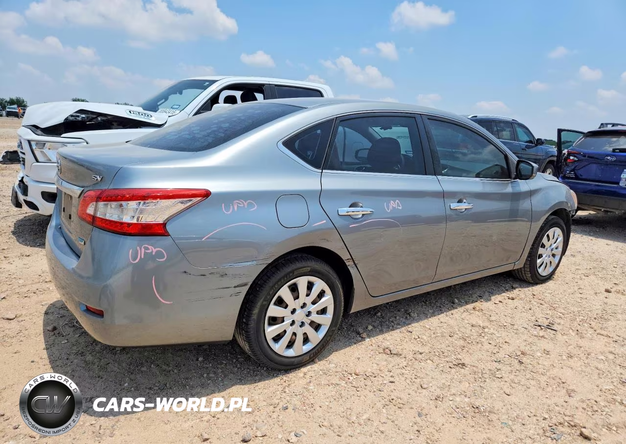 2013 Nissan Sentra S VIN:3N1AB7APXDL668435 - 3