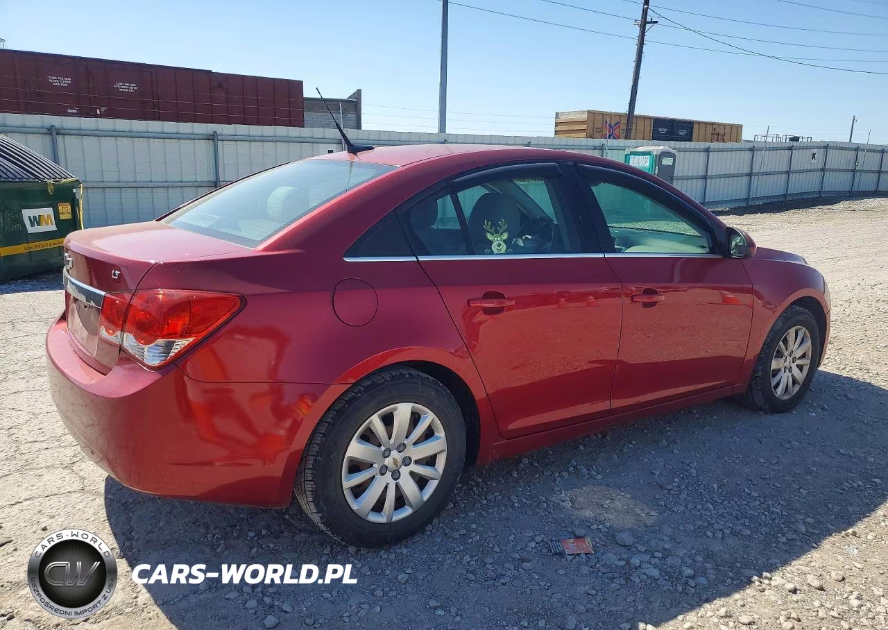 2011 Chevrolet Cruze Lt VIN:1G1PF5S98B7146333 - 3