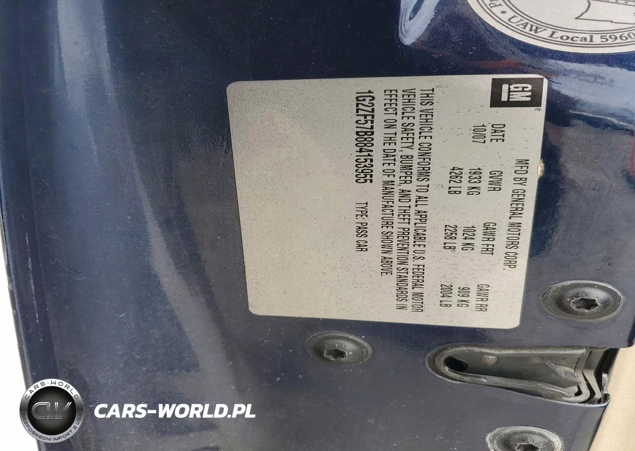 2008 Pontiac G6 Value Leader VIN:1G2ZF57B884153955 - 12