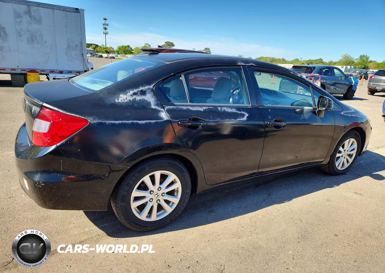2012 Honda Civic Exl VIN:2HGFB2F96CH541089 - 3