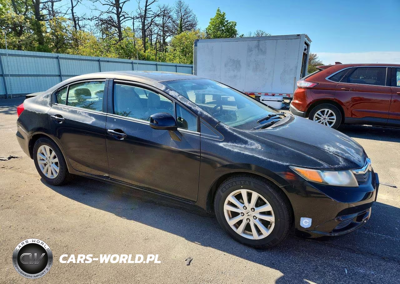 2012 Honda Civic Exl VIN:2HGFB2F96CH541089 - 4