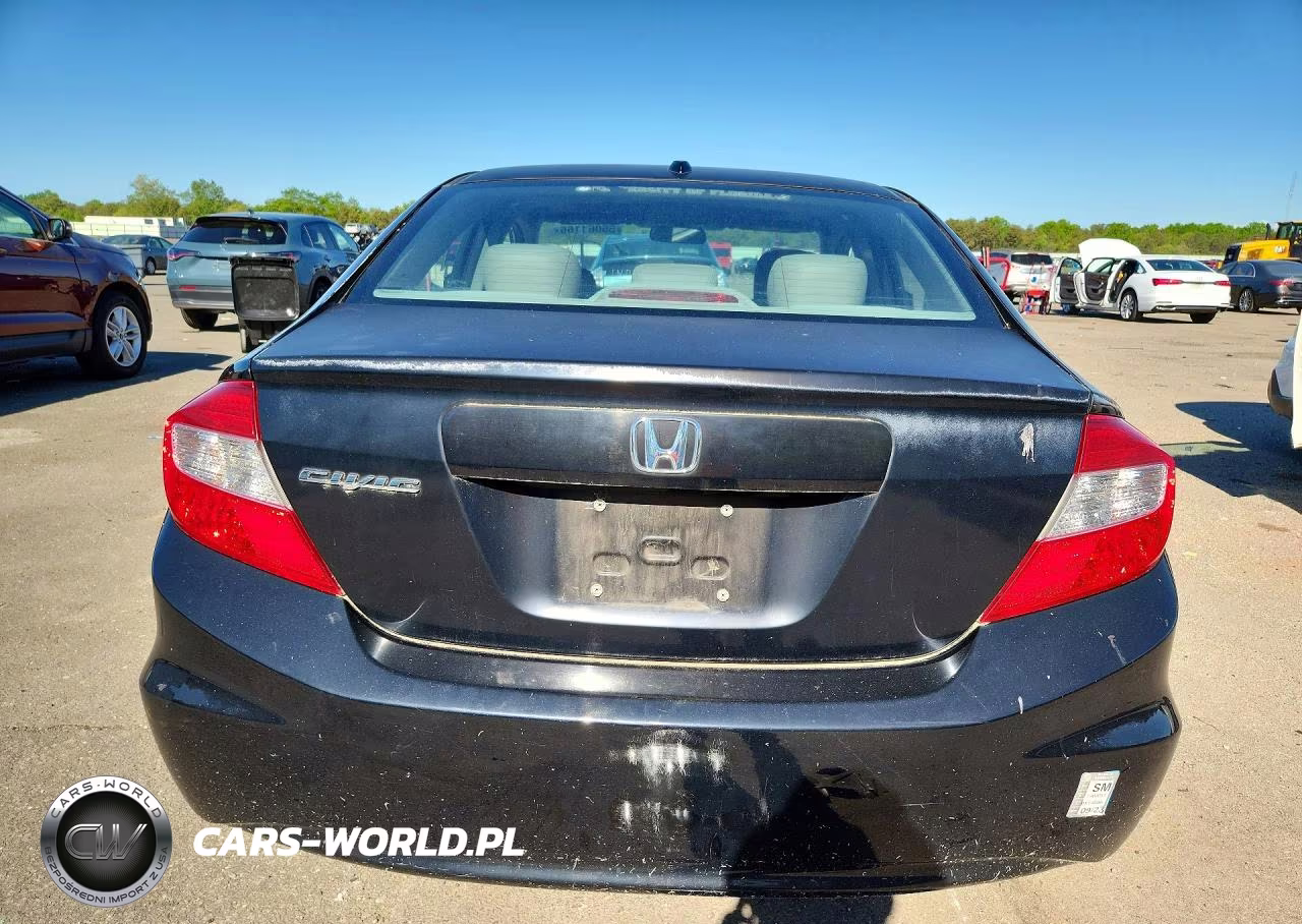 2012 Honda Civic Exl VIN:2HGFB2F96CH541089 - 6