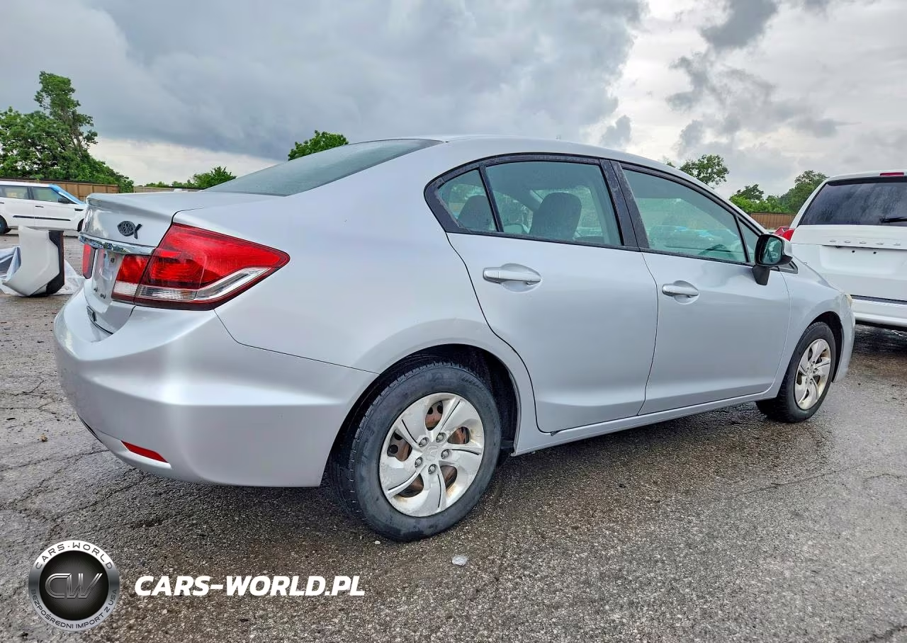 2013 Honda Civic Lx VIN:2HGFB2F59DH570357 - 3