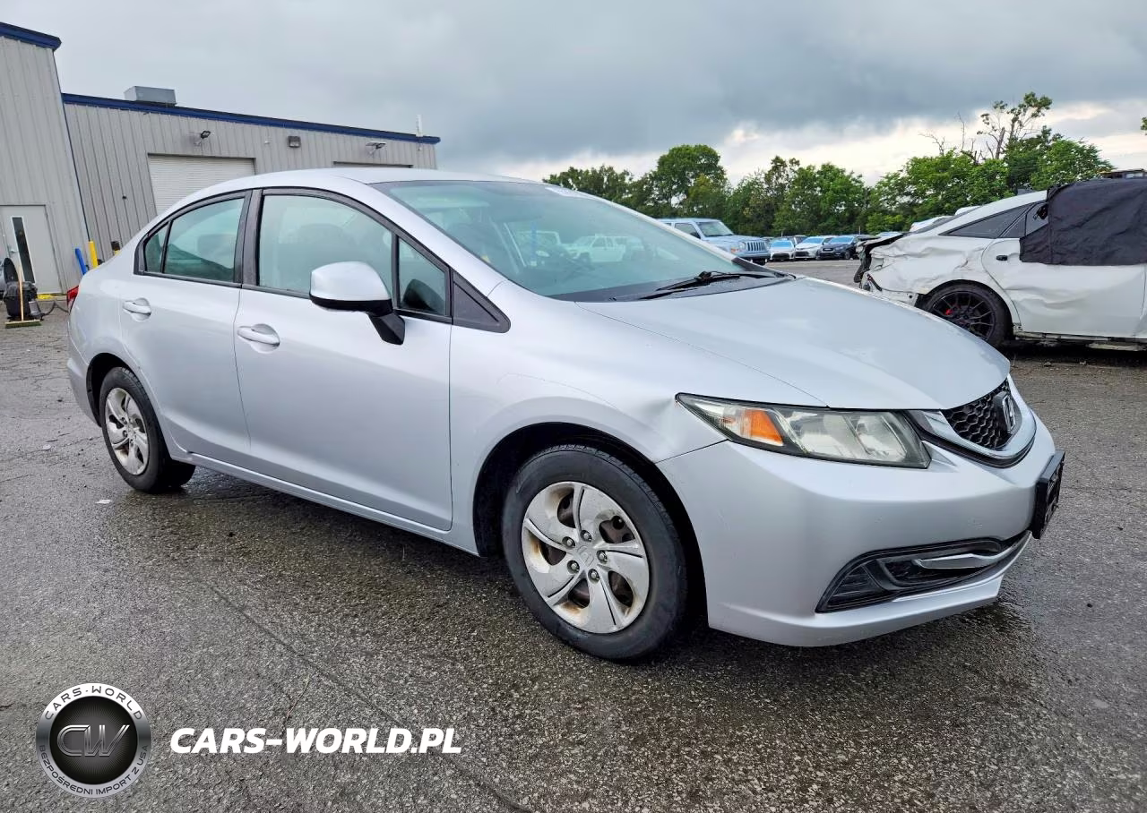 2013 Honda Civic Lx VIN:2HGFB2F59DH570357 - 4