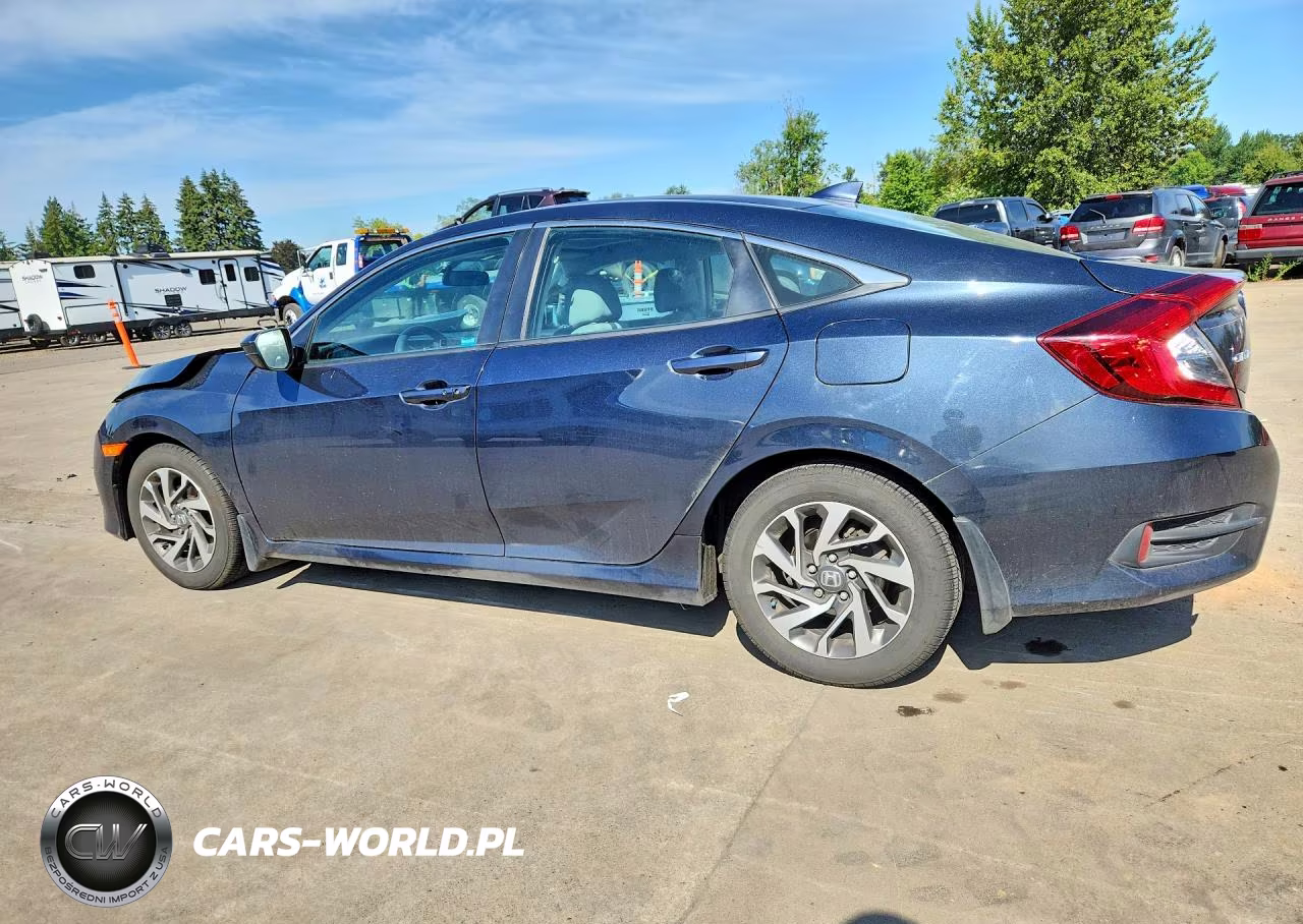 2017 Honda Civic Ex VIN:19XFC2F79HE201156 - 2