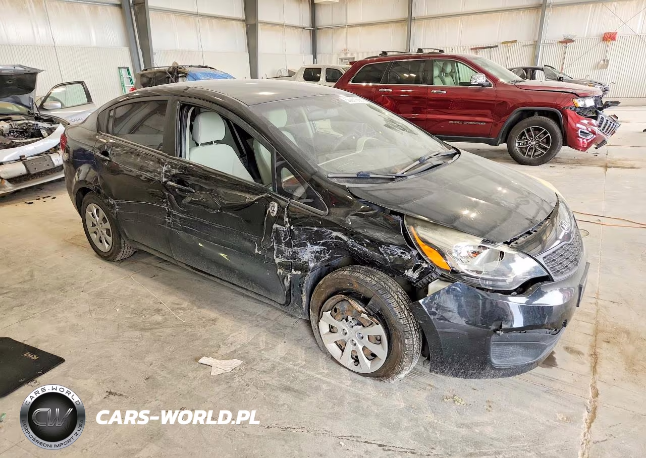 2013 Kia Rio Lx VIN:KNADM4A39D6216869 - 4