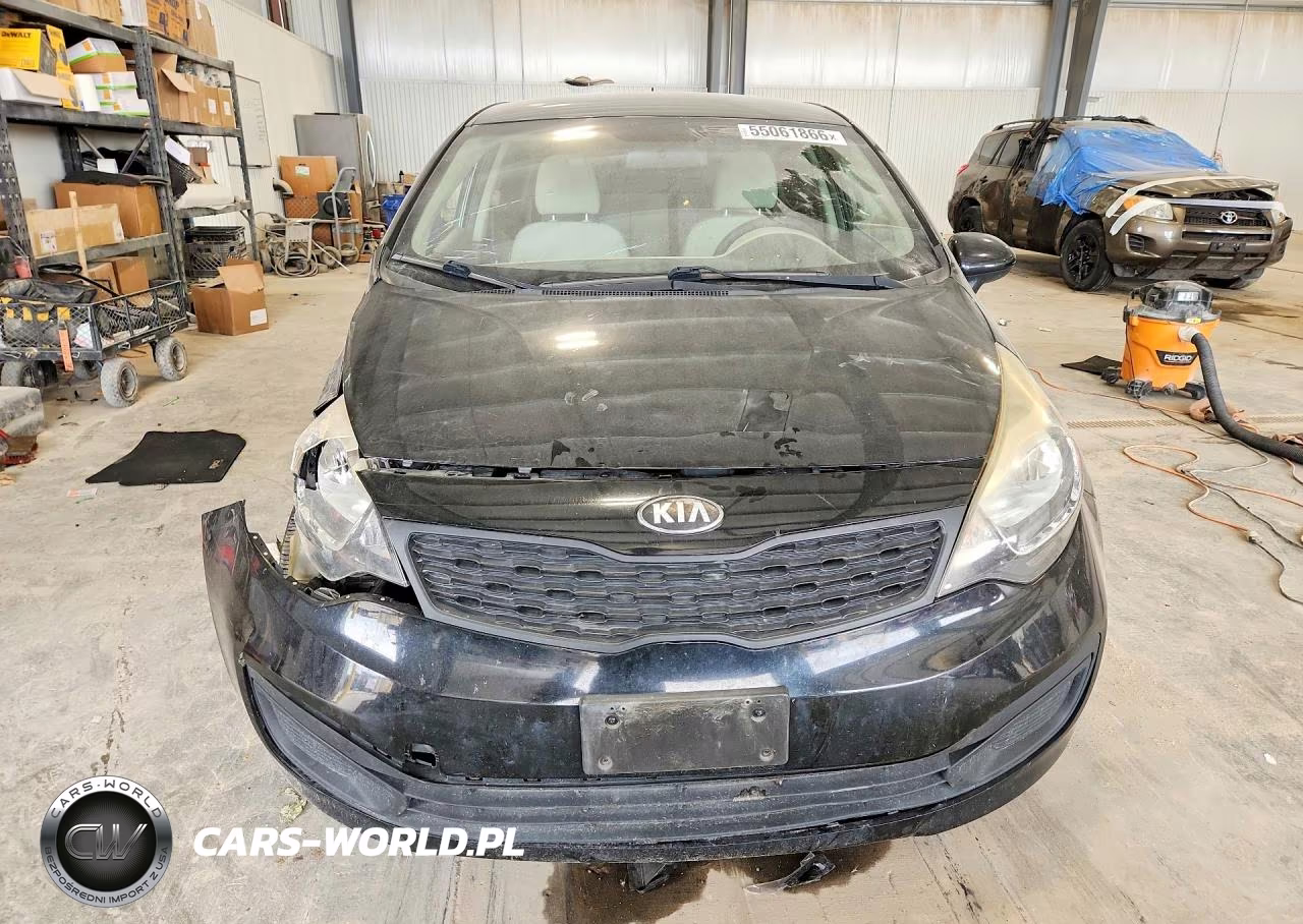 2013 Kia Rio Lx VIN:KNADM4A39D6216869 - 5