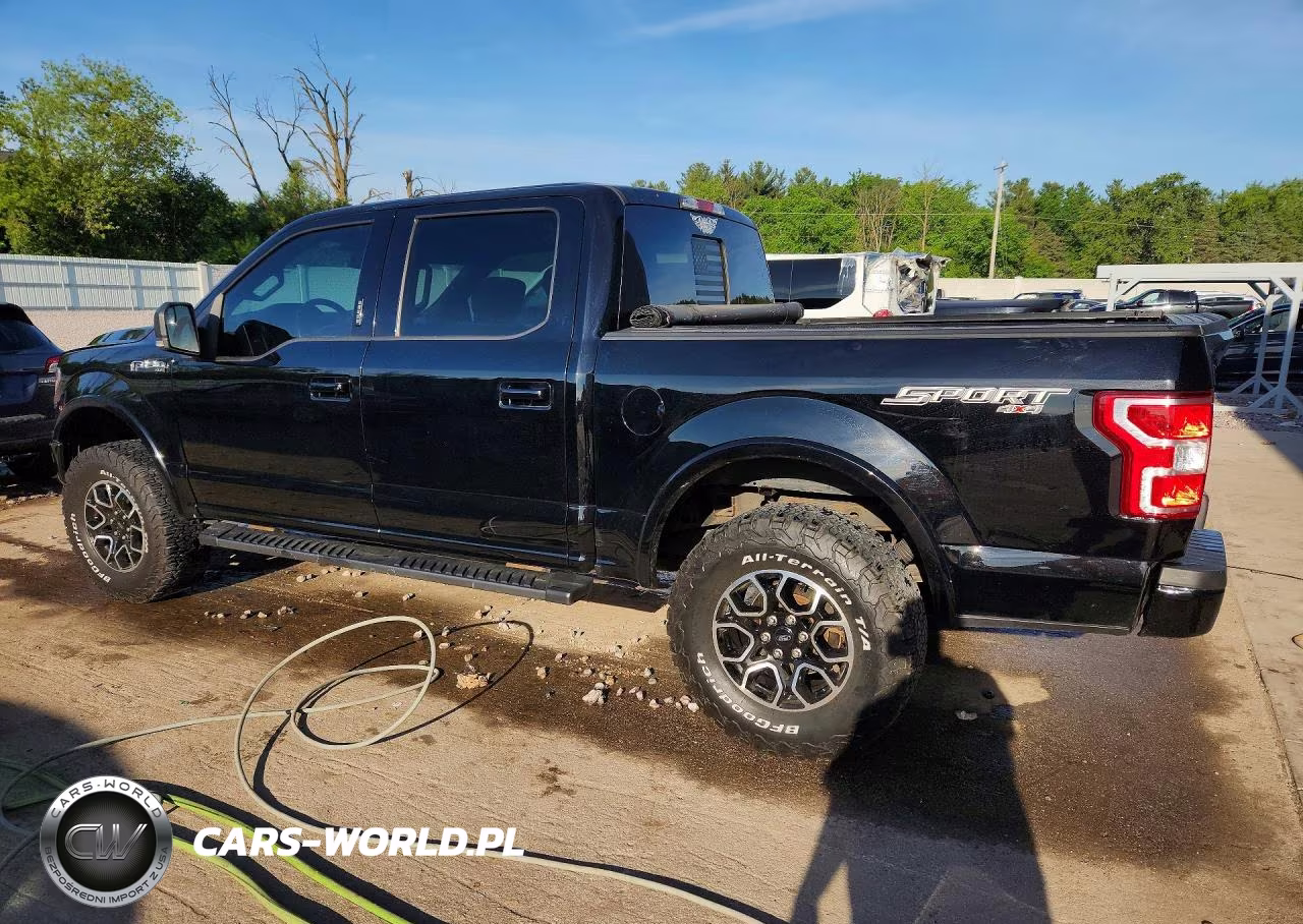 2018 Ford F150 Supercrew VIN:1FTEW1E51JFA81376 - 2