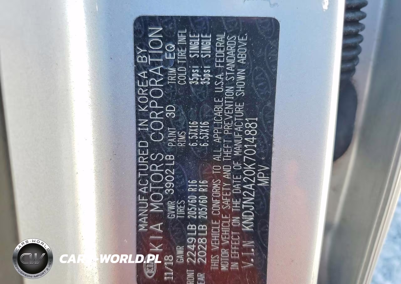2019 Kia Soul Base VIN:KNDJN2A20K7014881 - 13