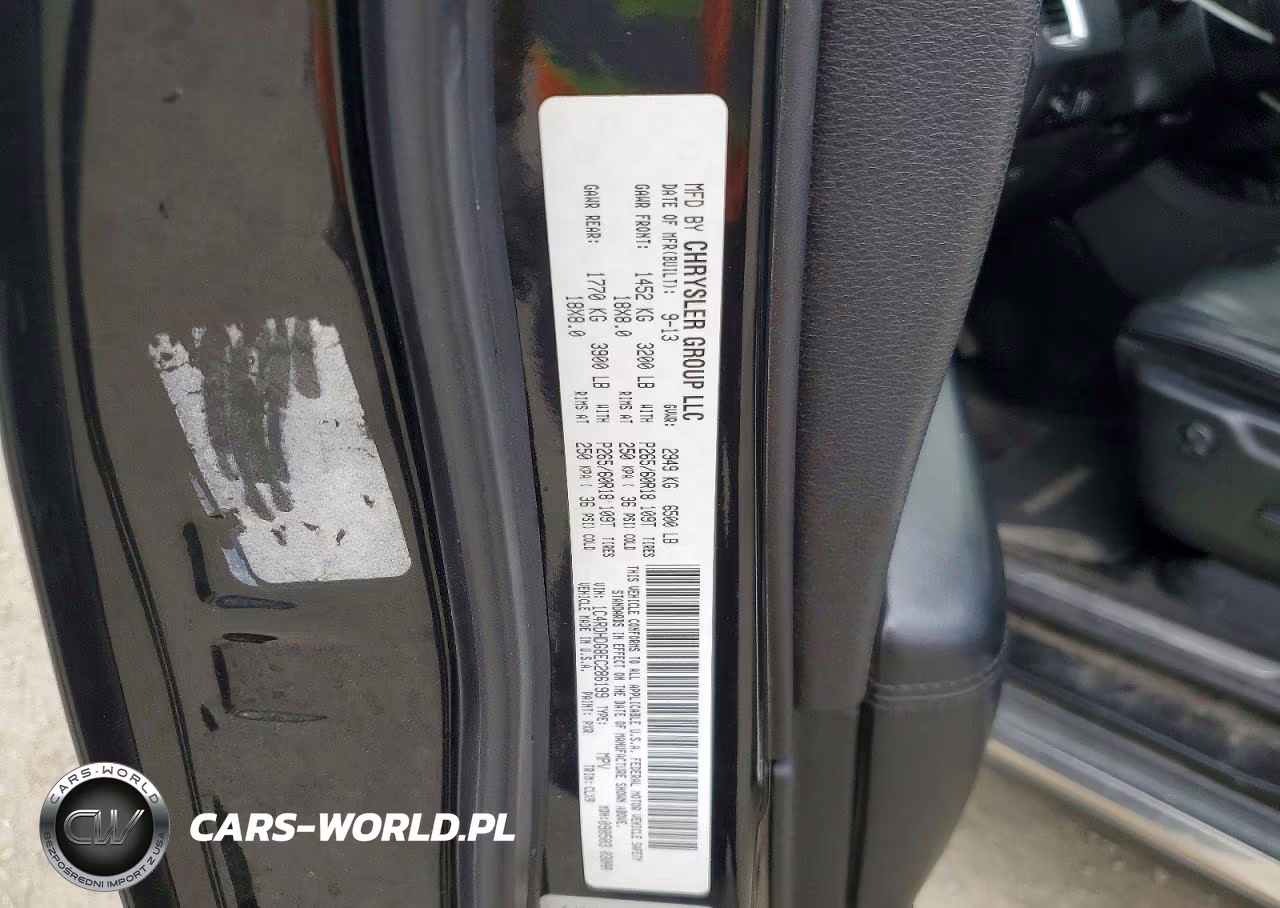 2014 Dodge Durango Limited VIN:1C4RDHDG8EC286199 - 13