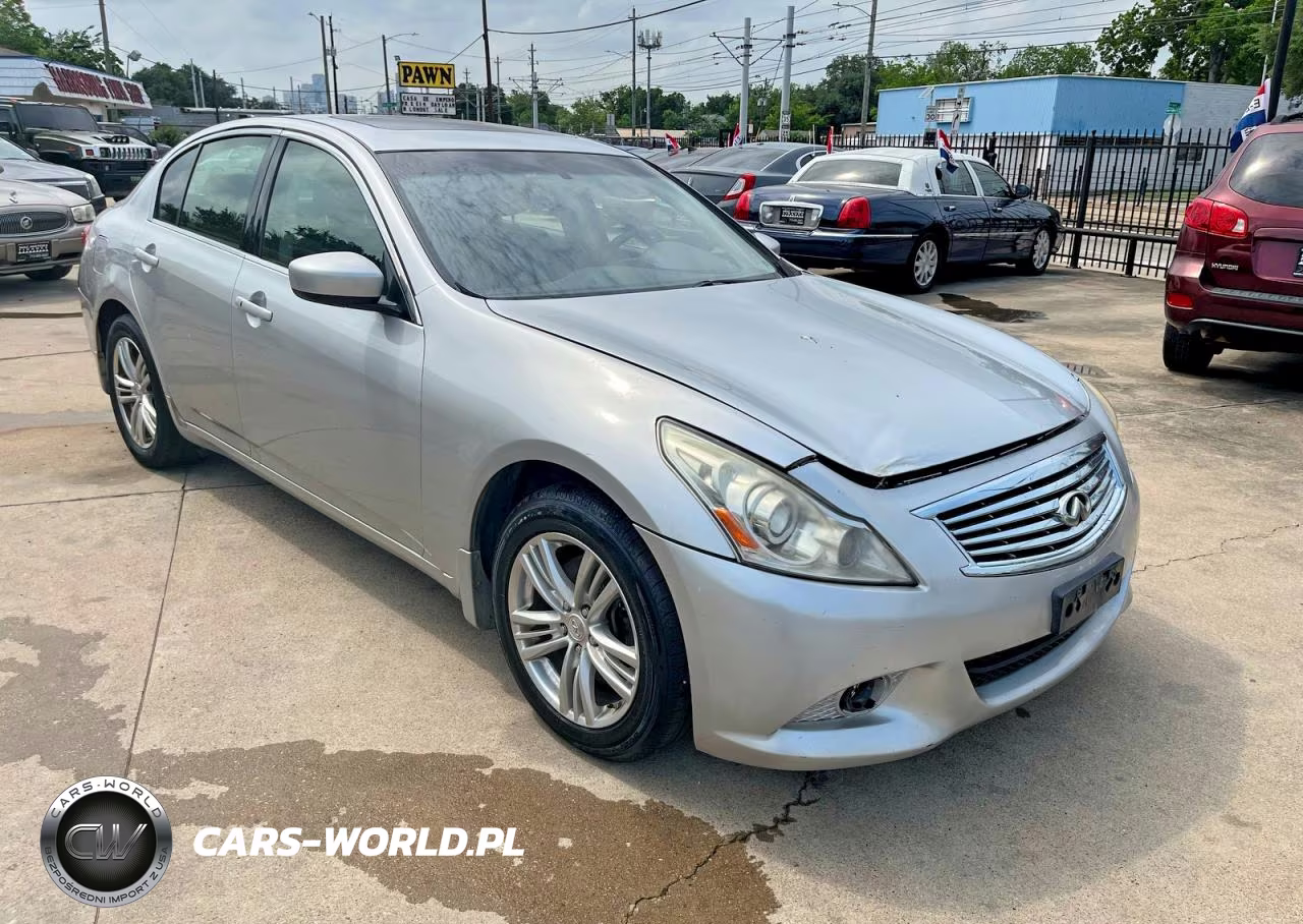 2012 Infiniti G25X