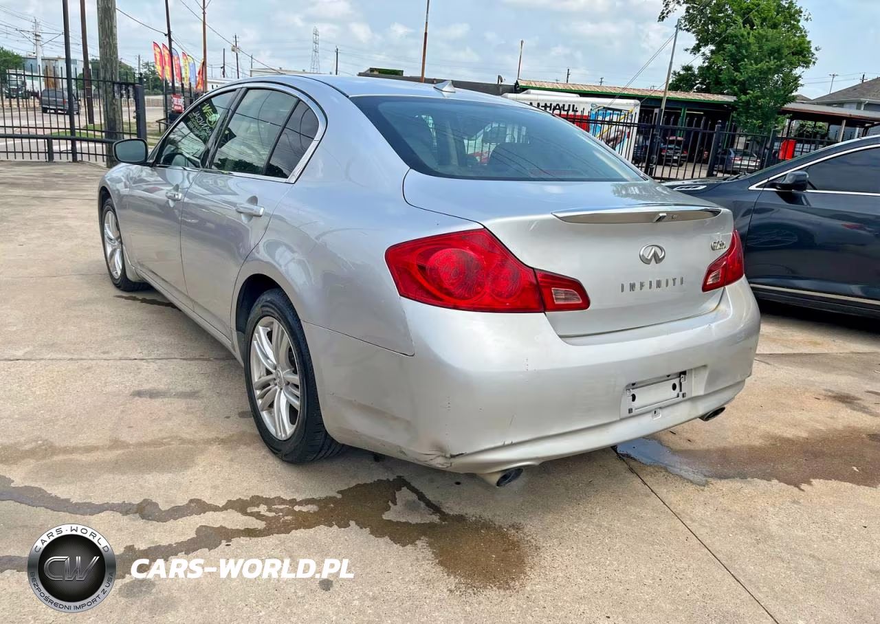2012 Infiniti G25X VIN:JN1DV6AR0CM730963 - 3