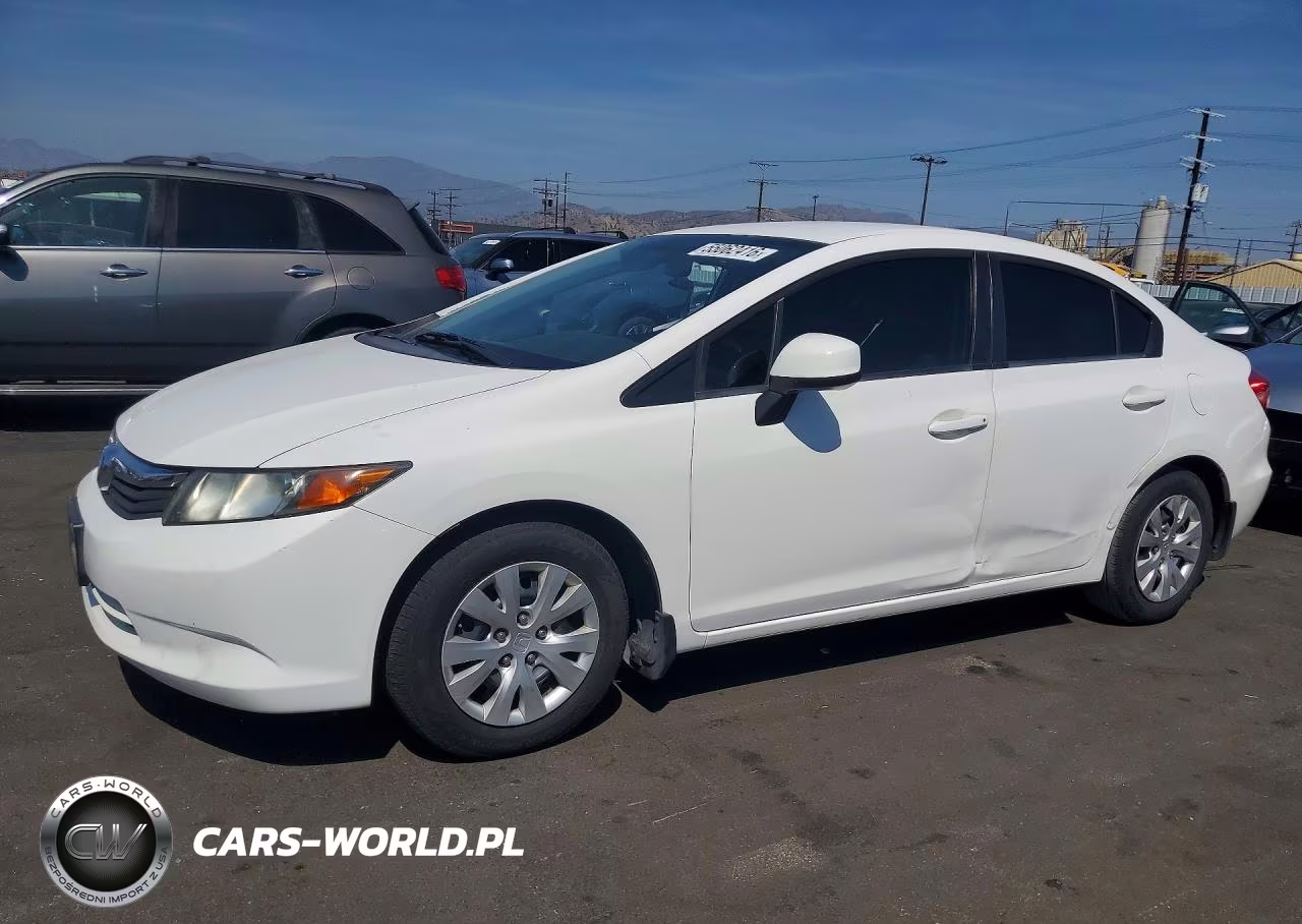 2012 Honda Civic Lx – zdjęcie 1 z 12
