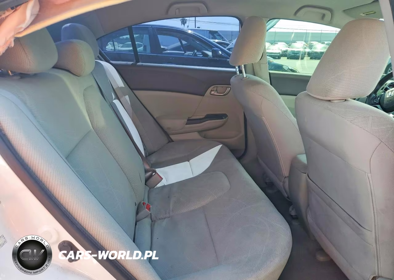 2012 Honda Civic Lx VIN:2HGFB2F55CH575781 - 10