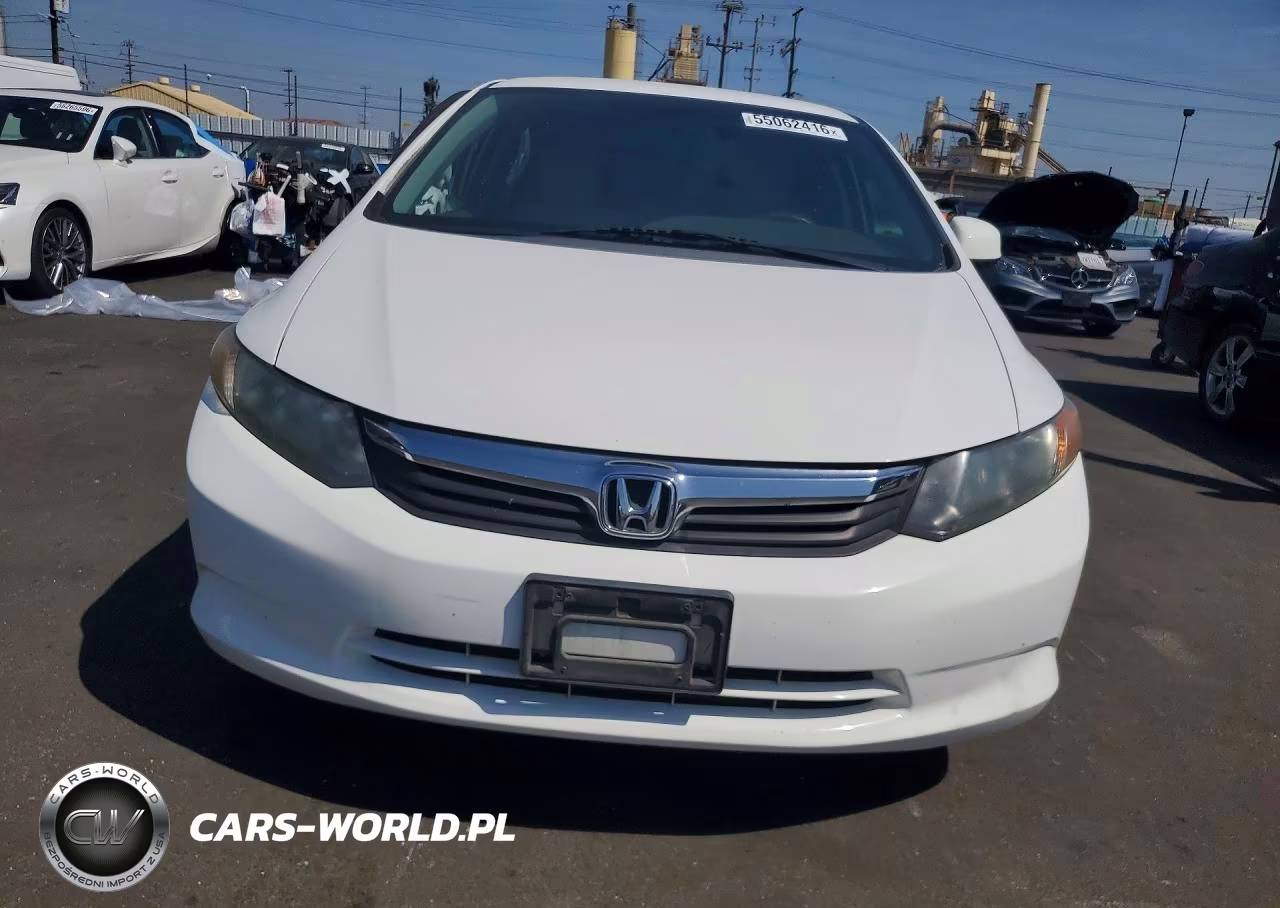 2012 Honda Civic Lx VIN:2HGFB2F55CH575781 - 5