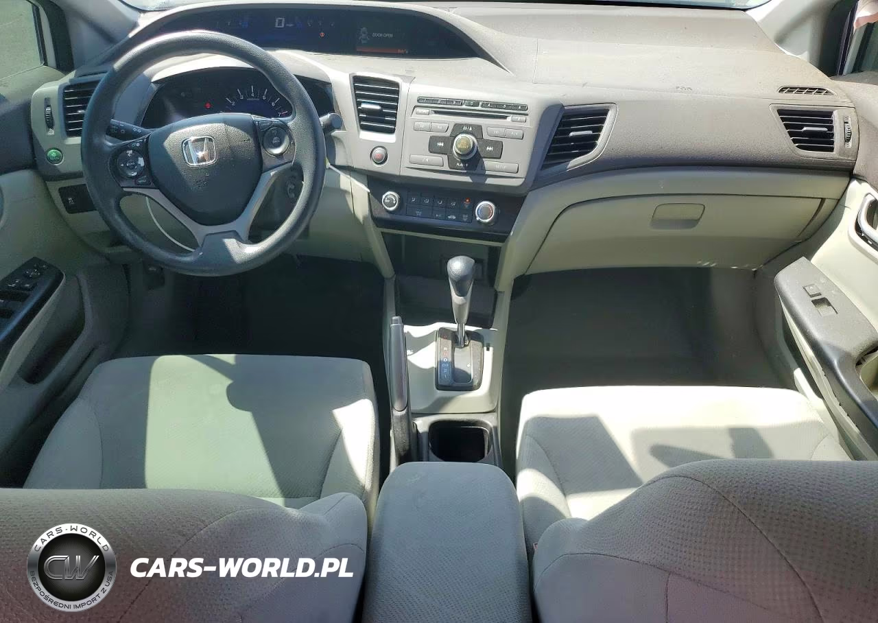 2012 Honda Civic Lx VIN:2HGFB2F55CH575781 - 8