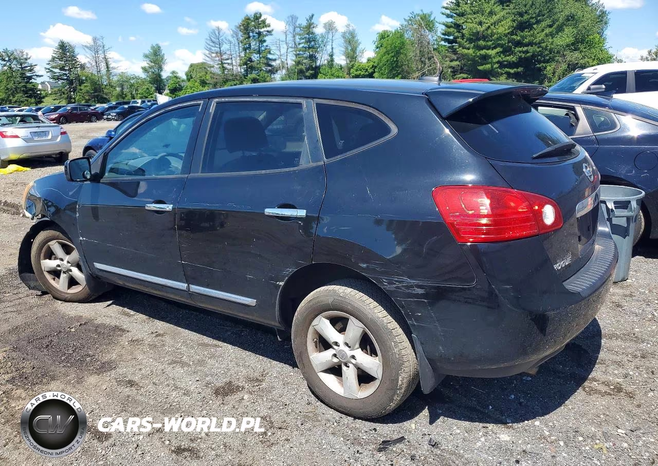 2013 Nissan Rogue S VIN:JN8AS5MV8DW137907 - 2