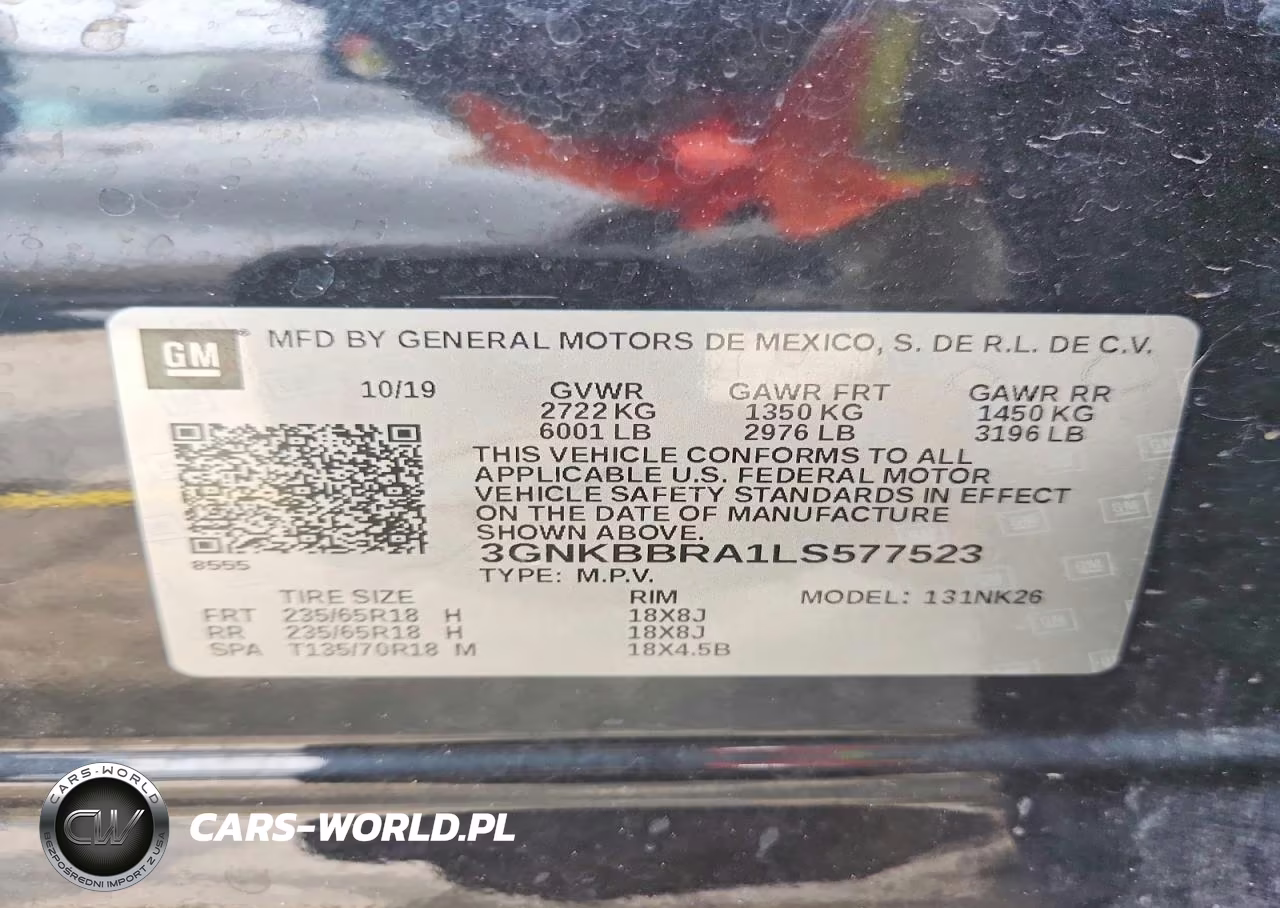 2020 Chevrolet Blazer 1Lt VIN:3GNKBBRA1LS577523 - 13