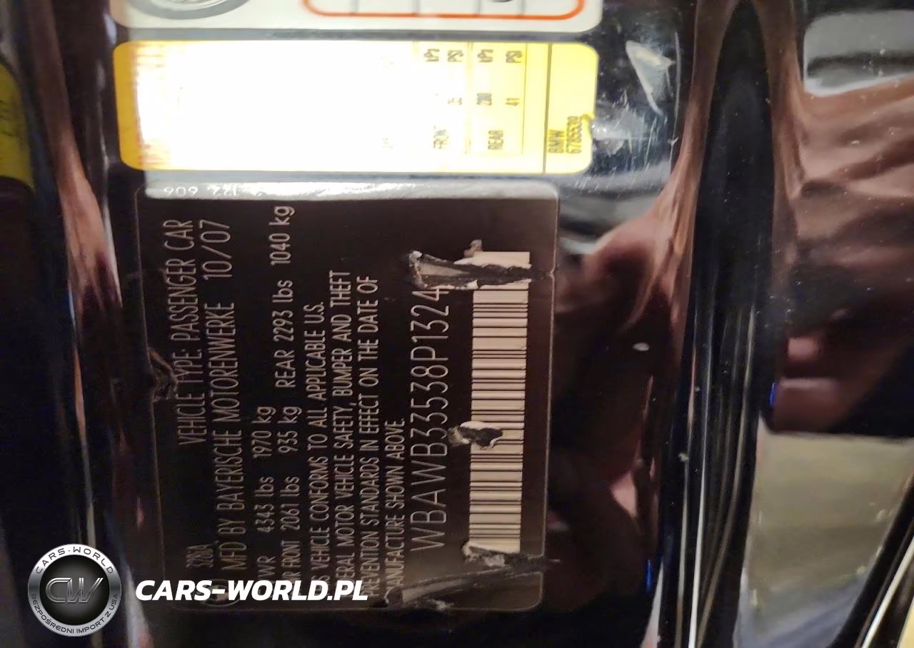 2008 BMW 328 I VIN:WBAWB33538P132439 - 12