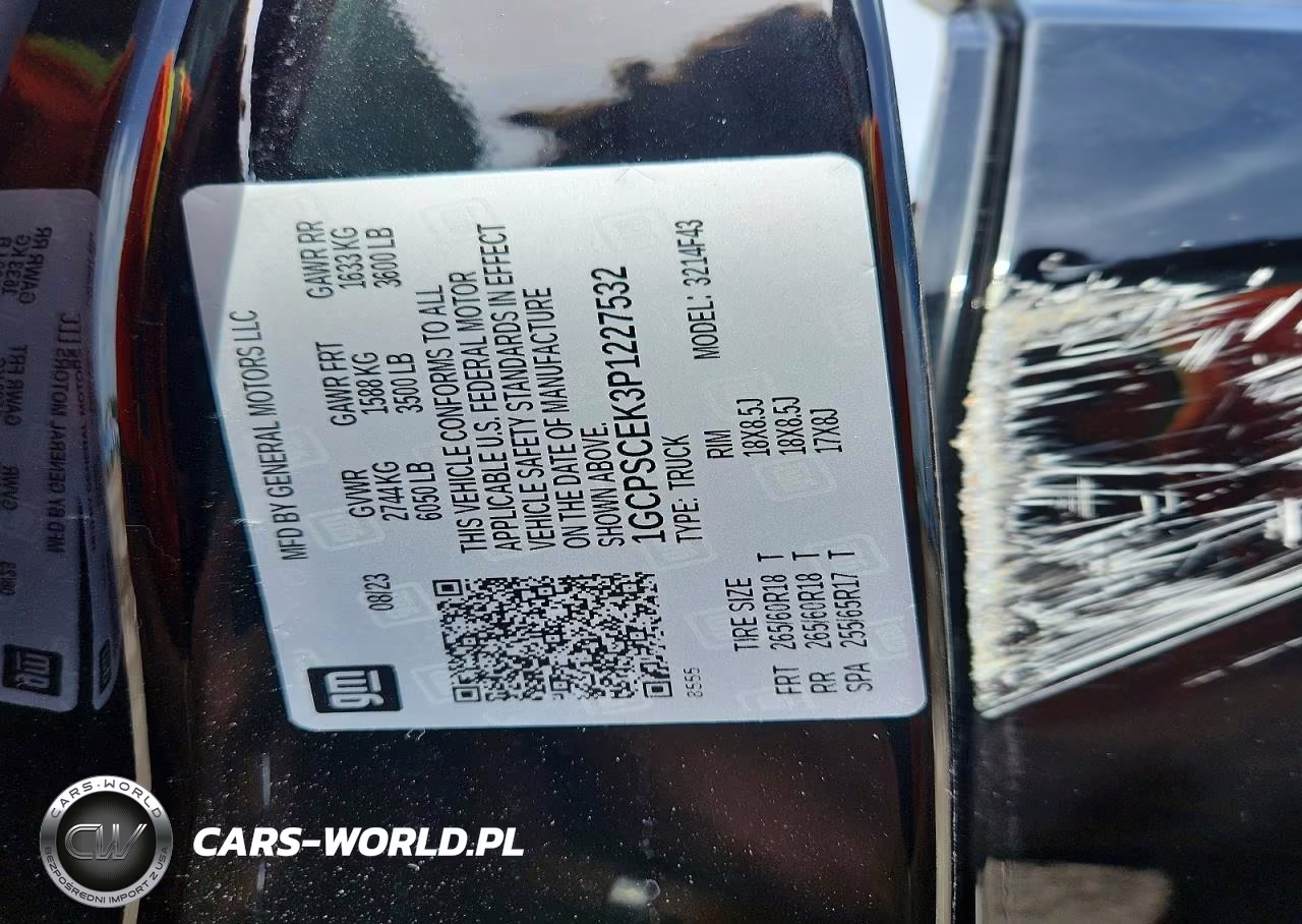 2023 Chevrolet Colorado VIN:1GCPSCEK3P1227532 - 12