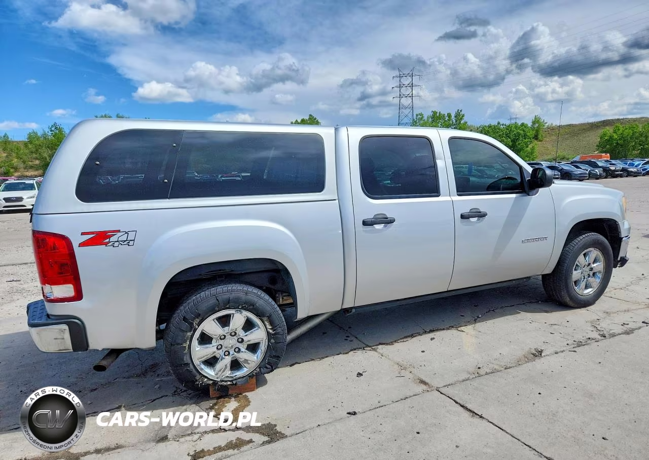 2012 GMC Sierra K1500 Sle VIN:3GTP2VE75CG307739 - 3