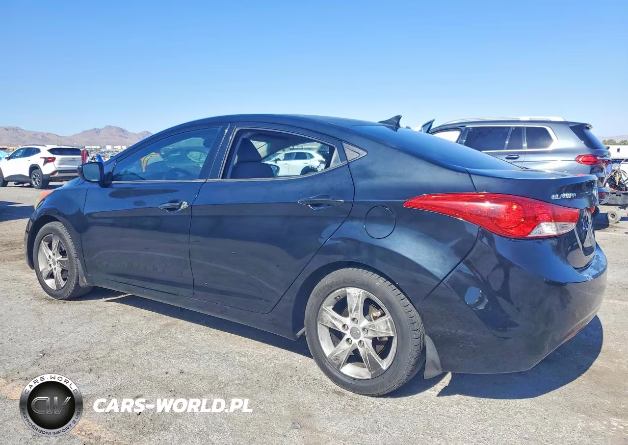 2013 Hyundai Elantra Gls VIN:KMHDH4AE0DU851947 - 2