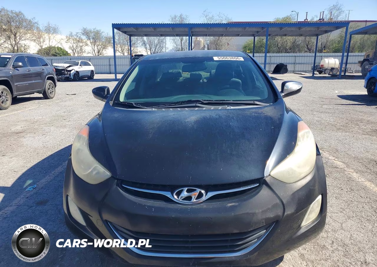 2013 Hyundai Elantra Gls VIN:KMHDH4AE0DU851947 - 5