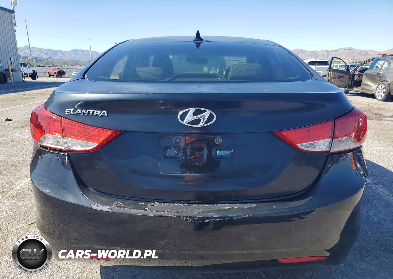 2013 Hyundai Elantra Gls VIN:KMHDH4AE0DU851947 - 6