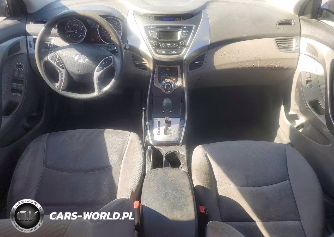 2013 Hyundai Elantra Gls VIN:KMHDH4AE0DU851947 - 8