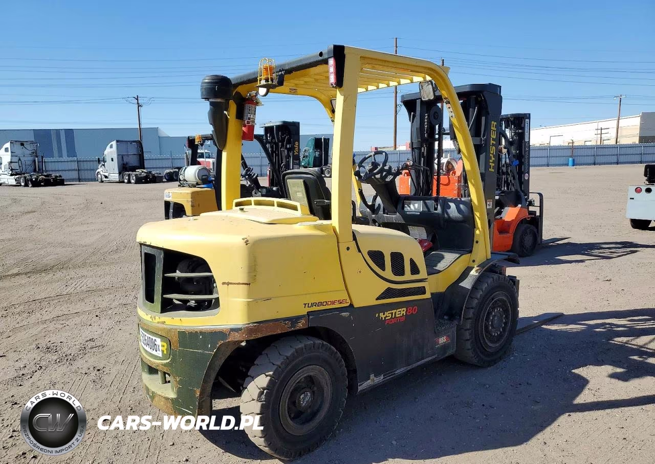 2018 Hyster H80Ft VIN:U005V08640S - 4