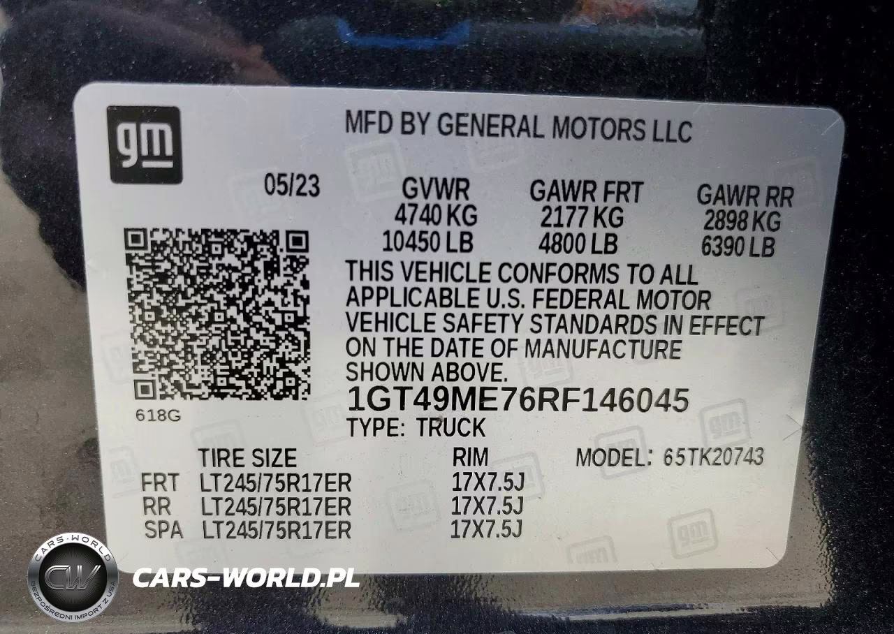 2024 GMC Sierra K2500 Sle VIN:1GT49ME76RF146045 - 12