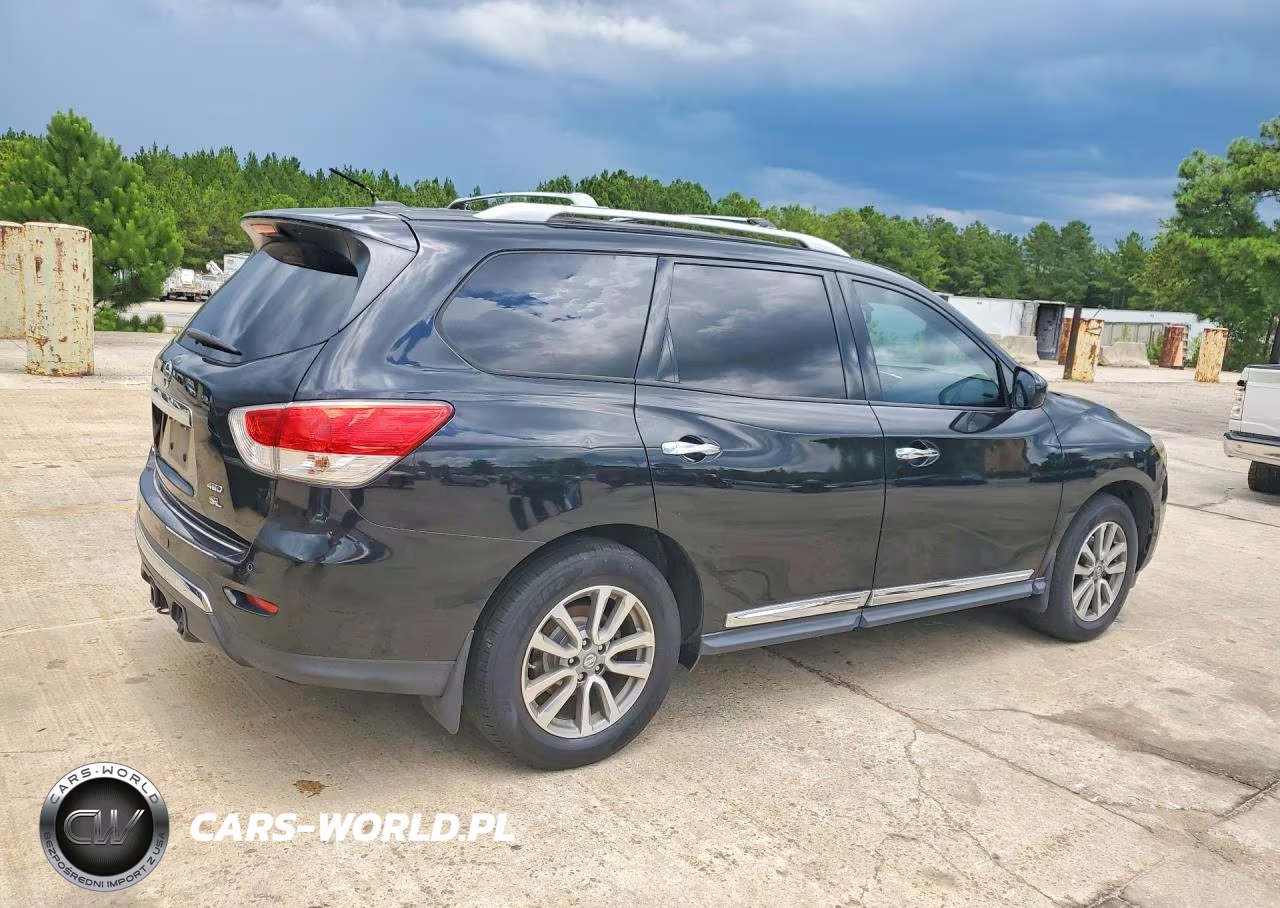 2014 Nissan Pathfinder Sl VIN:5N1AR2MM2EC672484 - 3