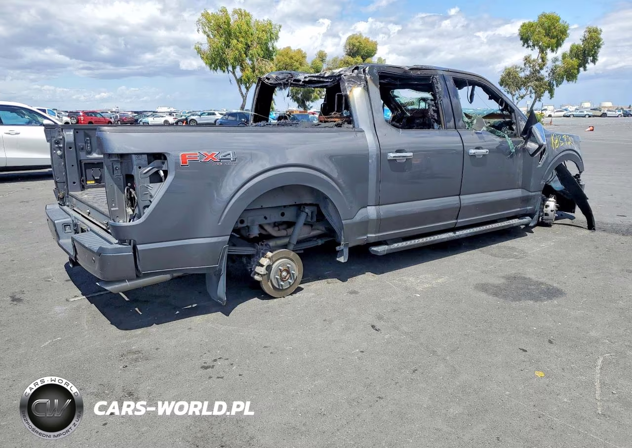 2023 Ford F150 Supercrew VIN:1FTFW1E86PKD96186 - 3