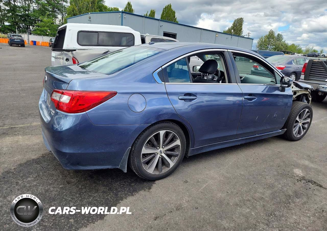 2015 Subaru Legacy 2.5I Limited VIN:4S3BNAJ61F3019814 - 3