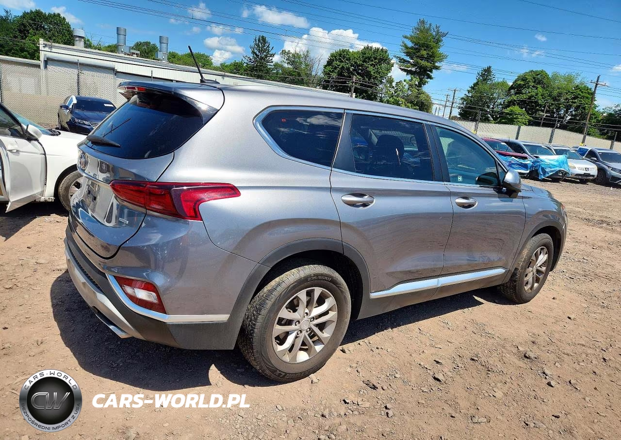 2019 Hyundai Santa Fe Se VIN:5NMS2CAD7KH072113 - 3